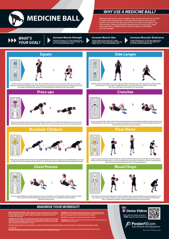 Basics Medicine Ball for Workouts Exercise Balance Training